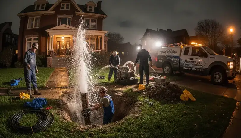 Expert Plumbing Pro - emergency-burst-pipe-repair-for-a-capitol-hill-residence-in-denver