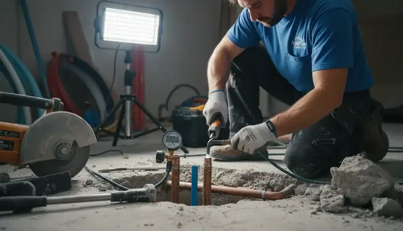 Expert Plumbing Pro - slab-leak-repair